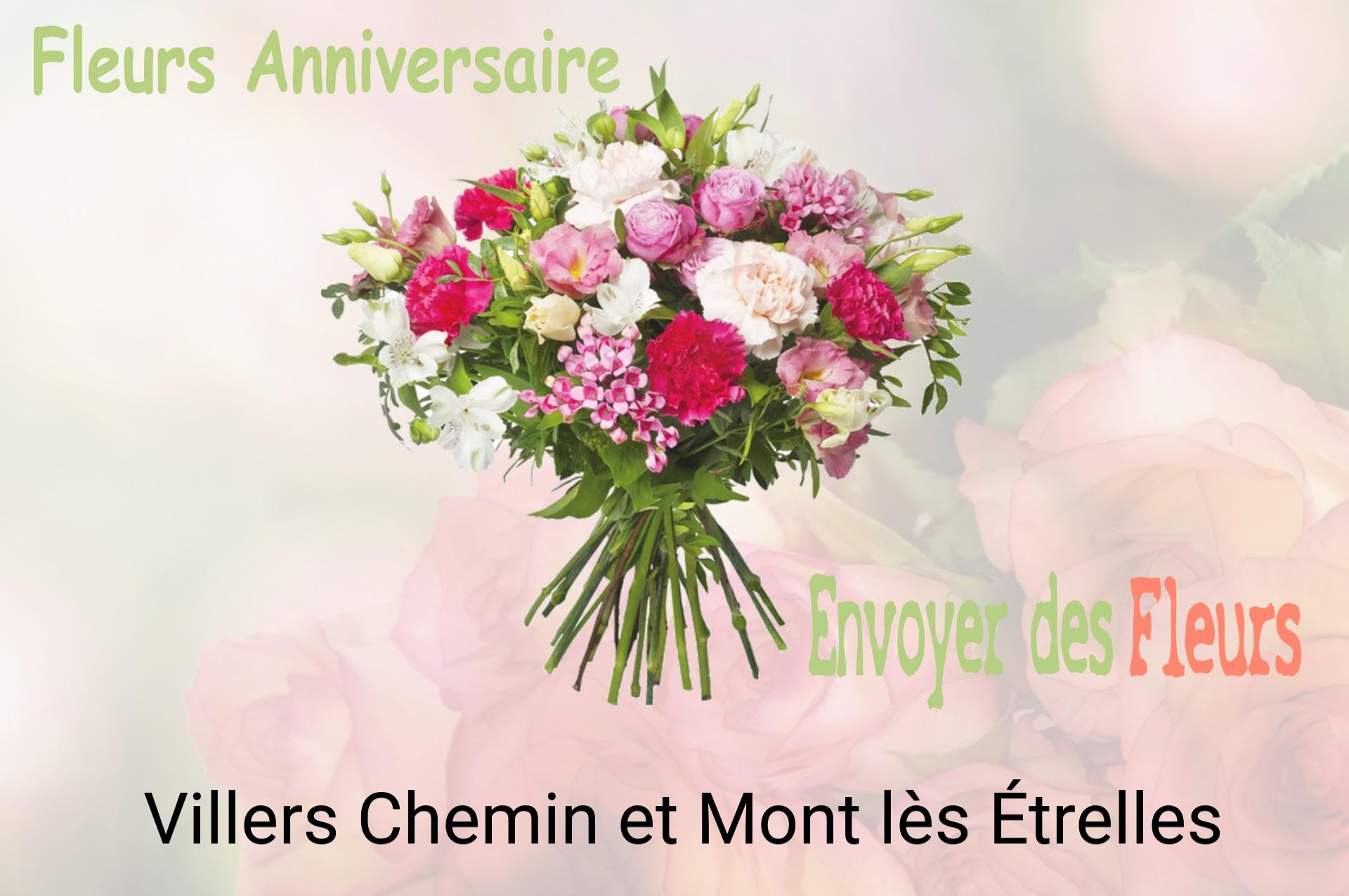 Bouquet de fleurs d’anniversaire livré à Villers-Chemin-et-Mont-lès-Étrelles